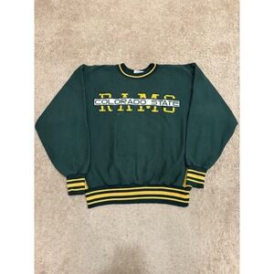 Vintage 90s Colorado State Rams College Embroidered Crewneck Size XL